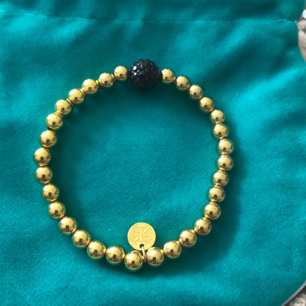 Rustic cuff Ireland deep purple